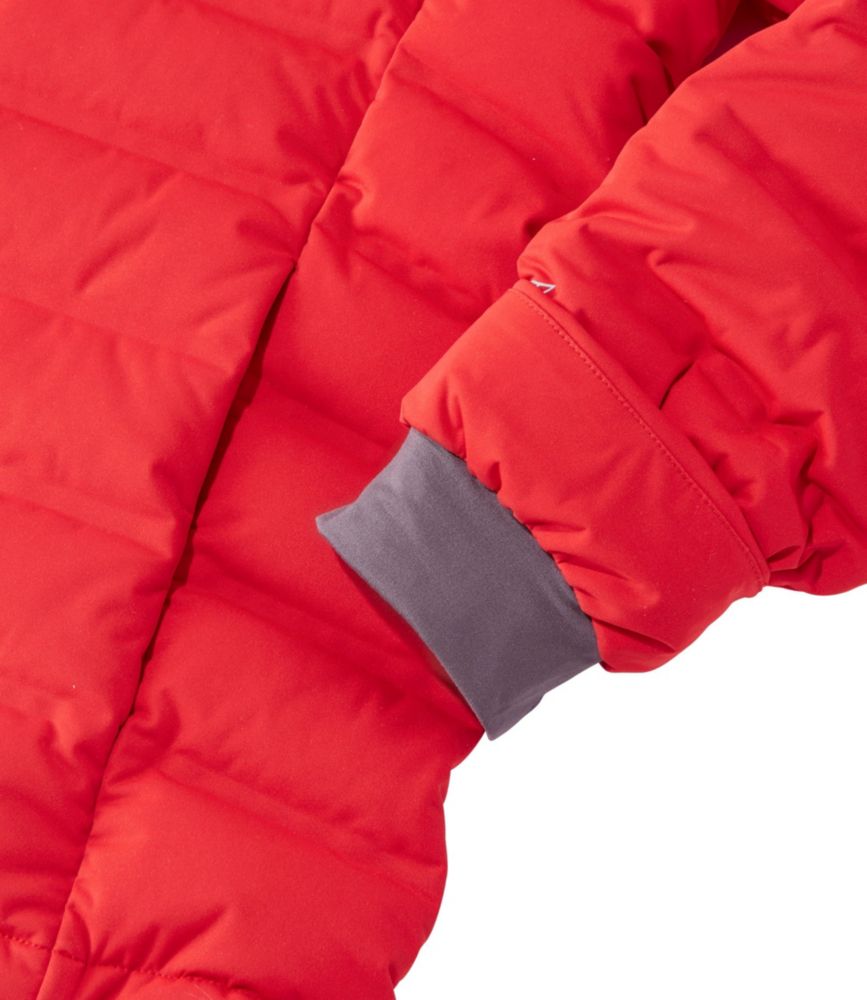 ultralight 850 stretch down hooded jacket