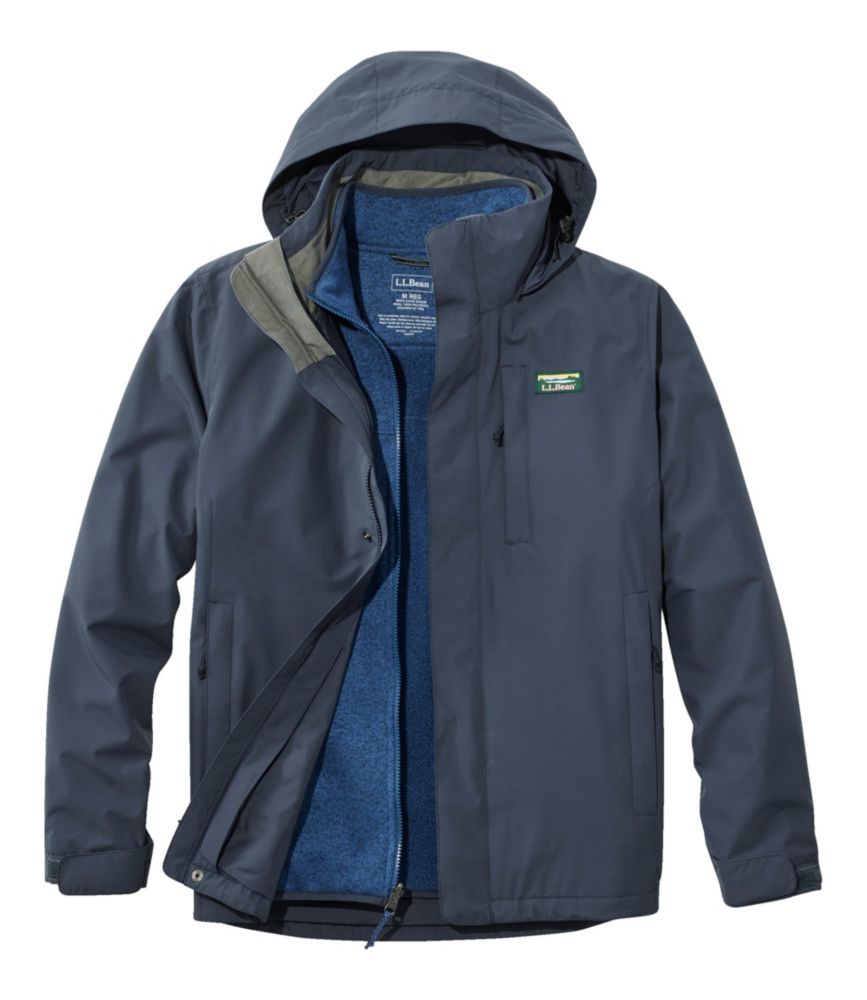 Men s L.L.Bean Sweater Fleece 3 in 1 Jacket Insulated Jackets at L.L.Bean
