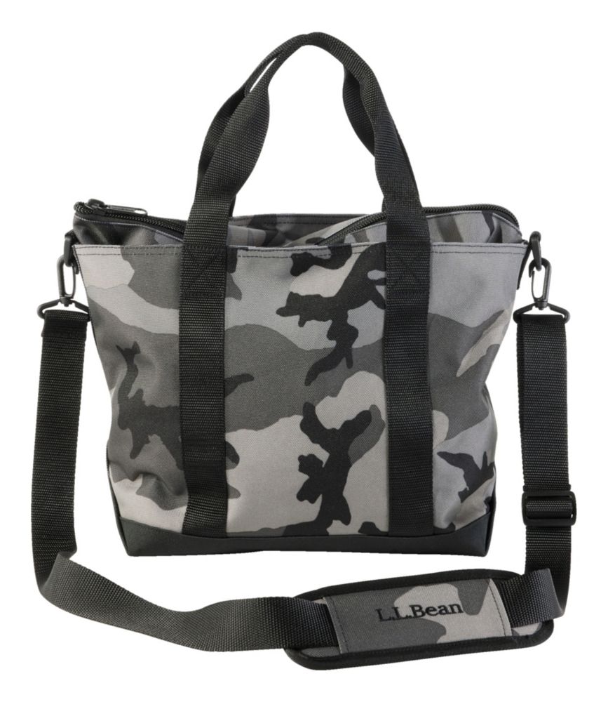 Zip Hunter's Tote Bag With Strap, Camo, Gray Camo, small image number 1