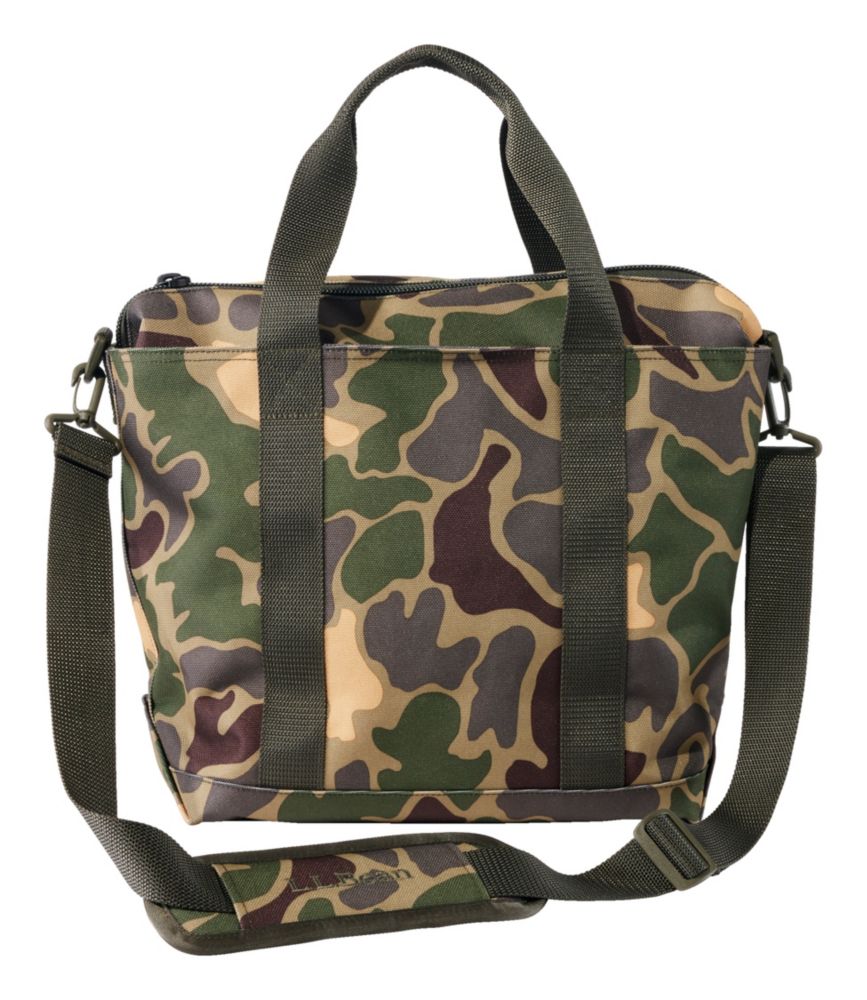 Zip Hunter's Tote Bag With Strap, Camo