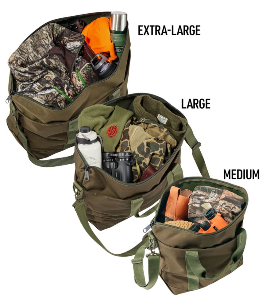 Hunter's Tote Bag, ZipTop with Shoulder Strap Packs, Bags & Vest