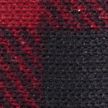 Sweater Fleece Throw, Red/Charcoal, swatch