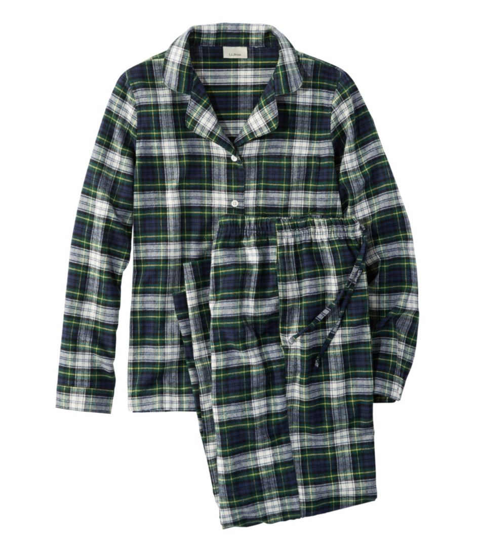 Women's Scotch Plaid Flannel Pajamas | Pajamas & Nightgowns at L.L.Bean