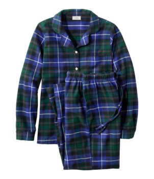 Women's Scotch Plaid Flannel Pajamas
