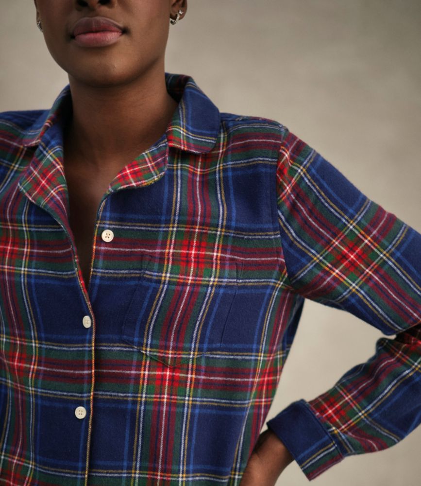 Women's Scotch Plaid Flannel Pajamas