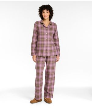 Women's Scotch Plaid Flannel Pajamas