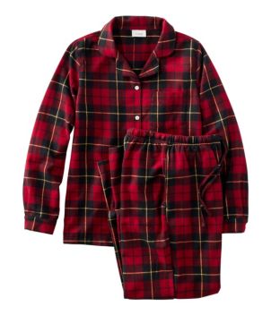 Women's Scotch Plaid Flannel Pajamas