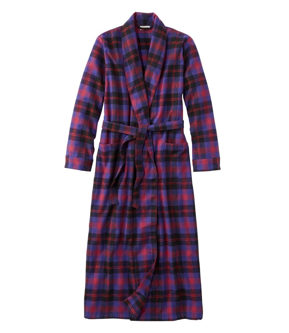 Women's Scotch Plaid Flannel Robe | Robes at L.L.Bean