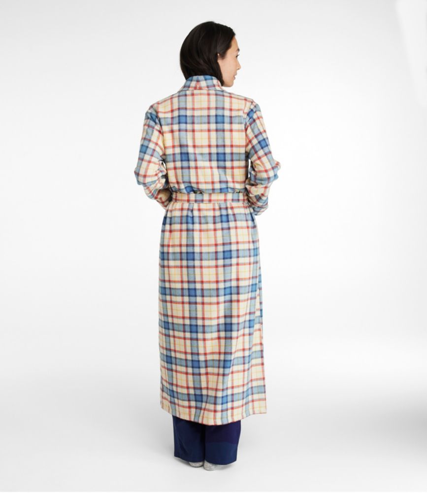 Women's Scotch Plaid Flannel Robe