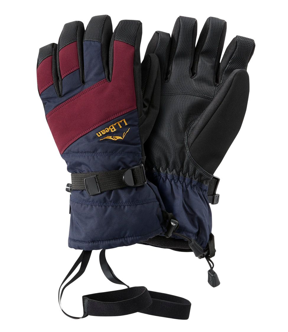 Mens waterproof hot sale ski gloves