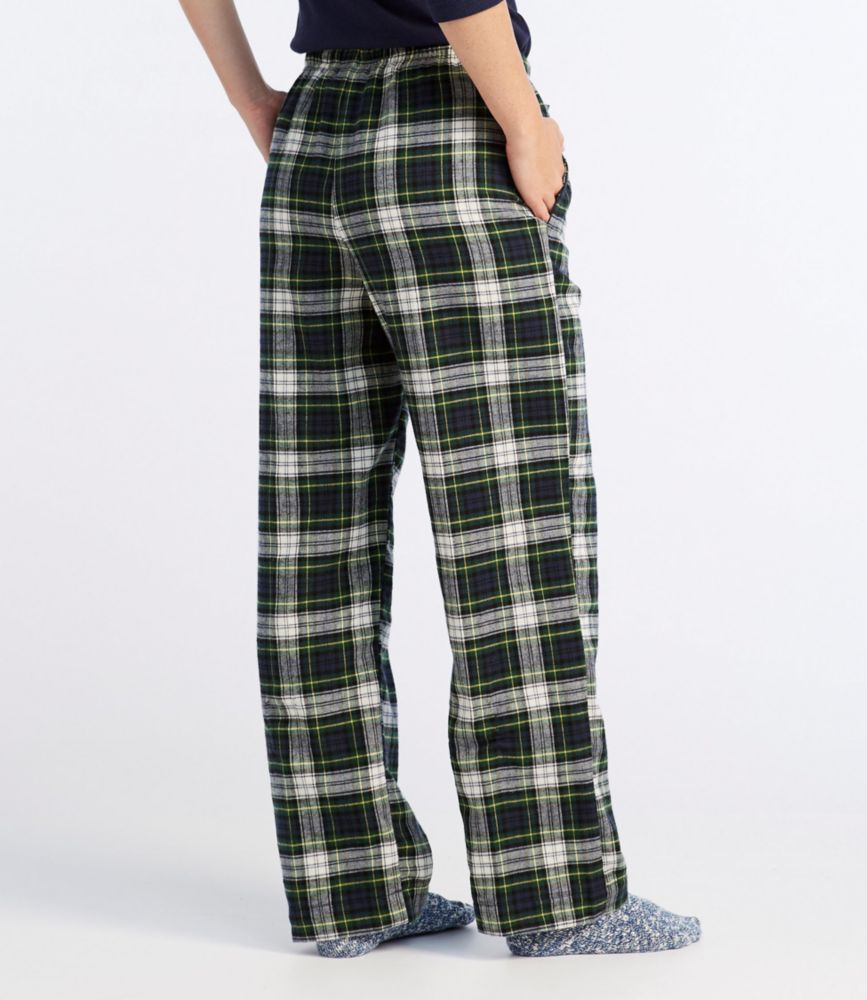 scotch plaid flannel sleep pants