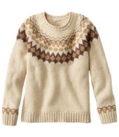 Ll bean fair isle on sale cardigan