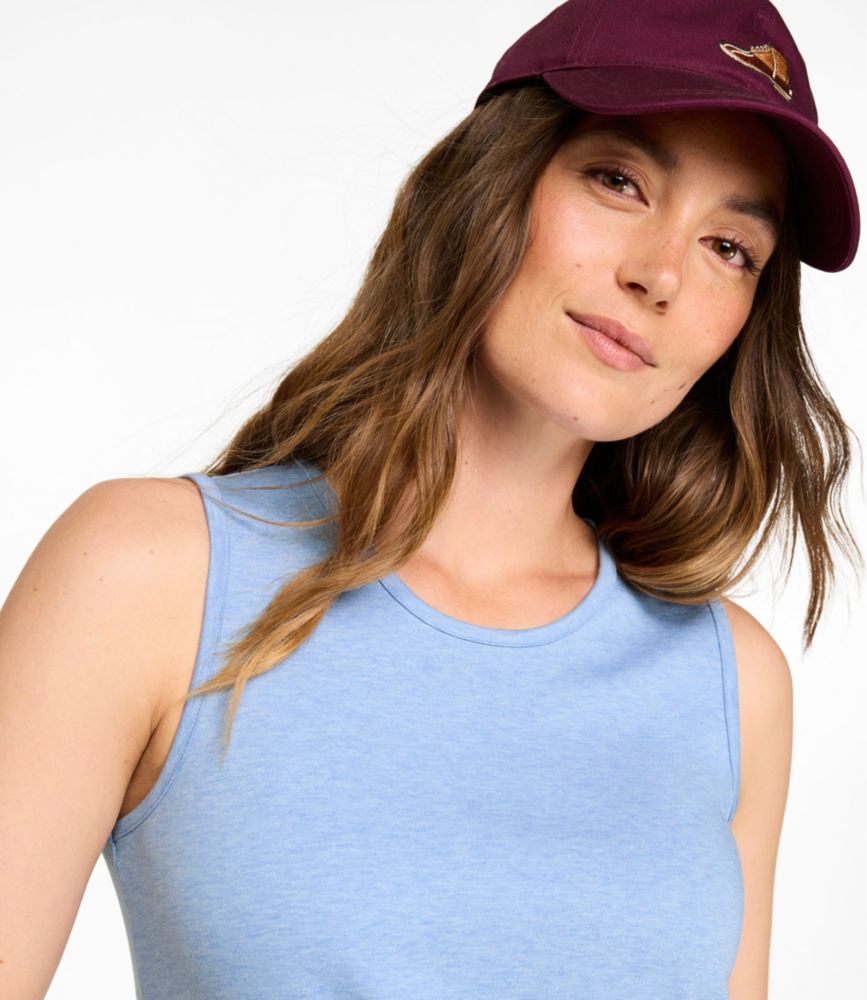 Women's Pima Cotton Tee, Shell, Cream, small image number 5