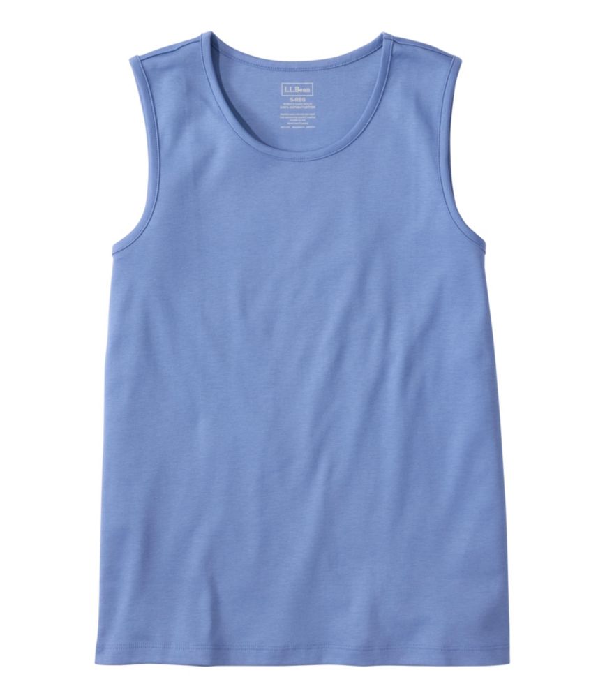 Women's Pima Cotton Tee, Shell