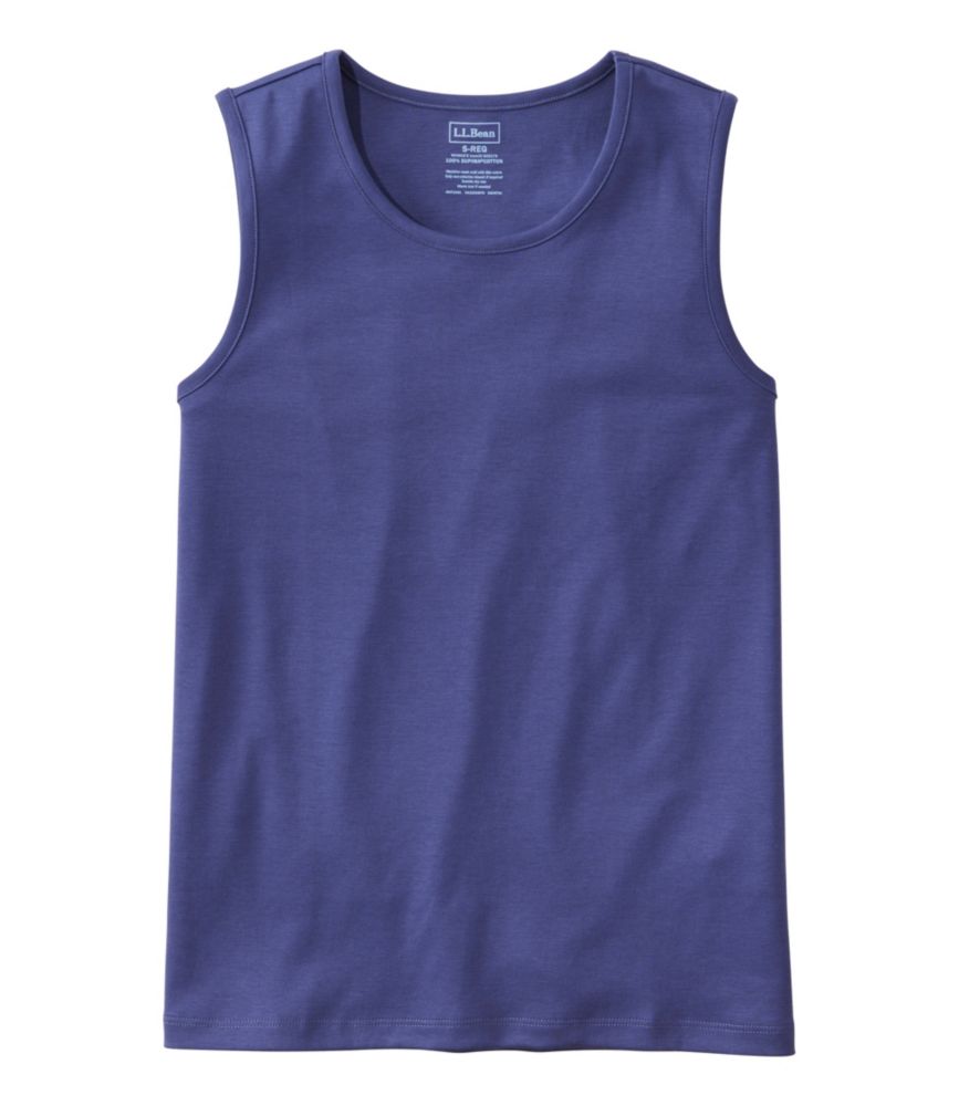 Women's Pima Cotton Tee, Shell