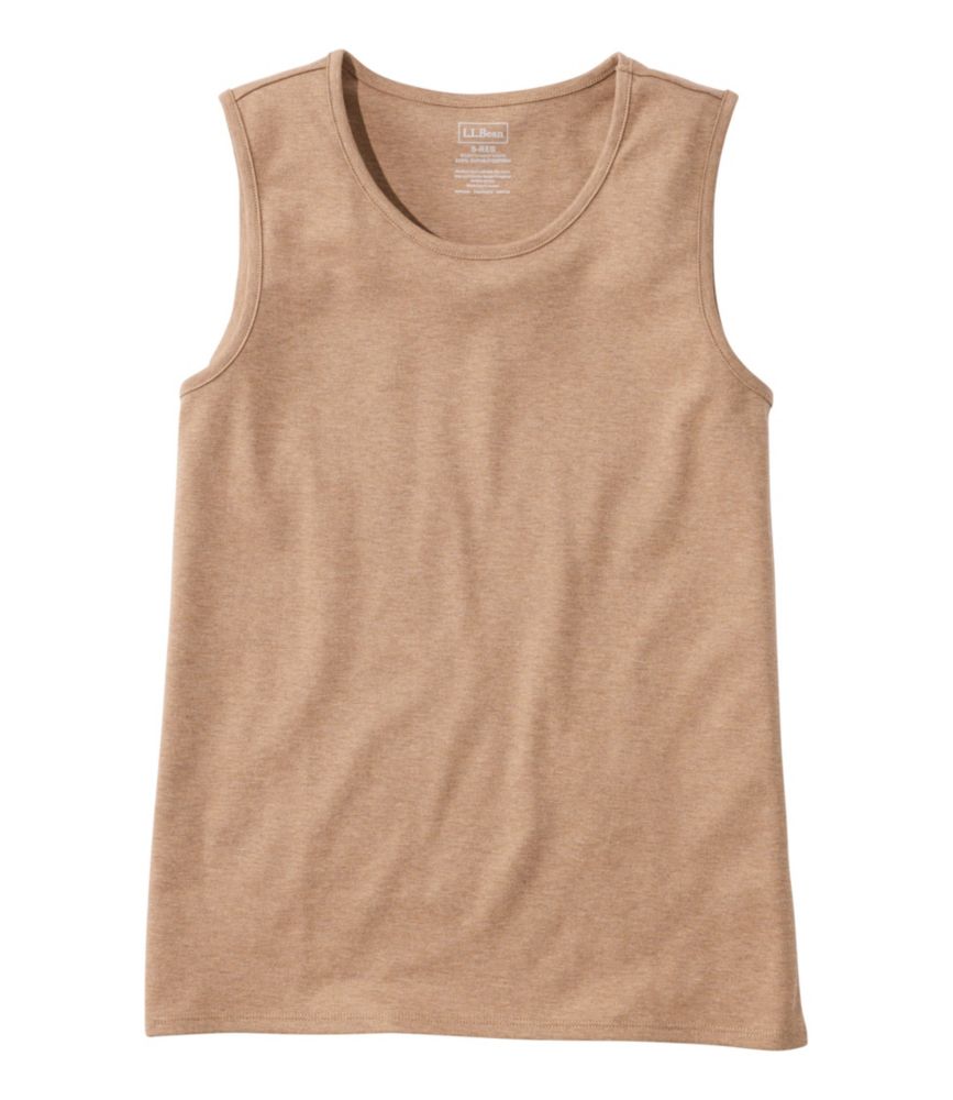 Women's Pima Cotton Tee, Shell