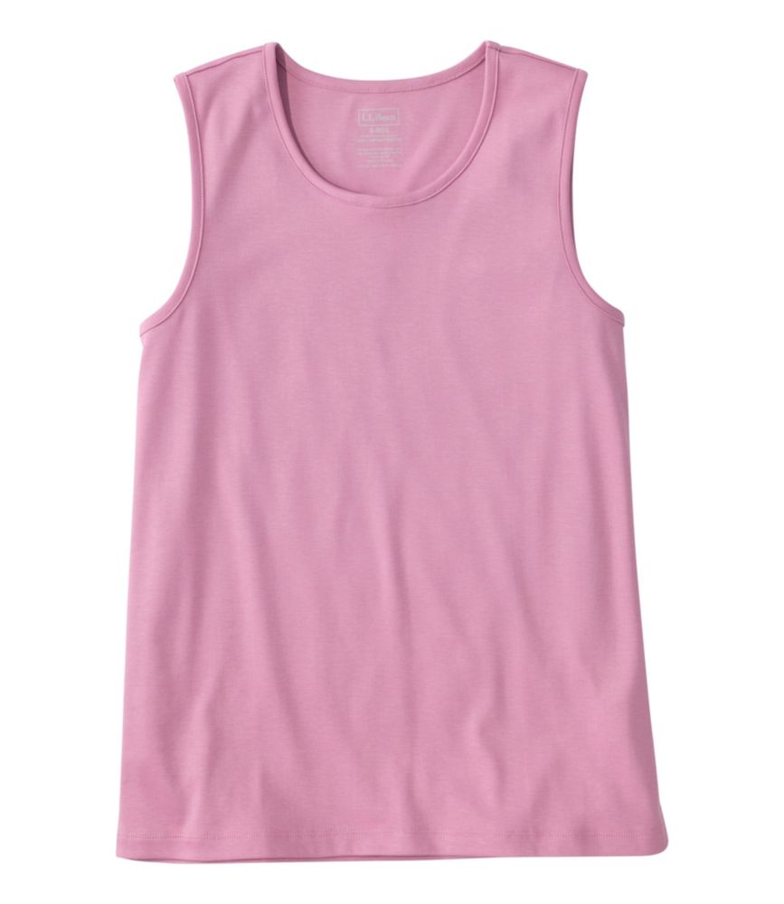 Women's Pima Cotton Tee, Shell