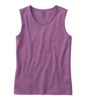 Women's Pima Cotton Tee, Shell