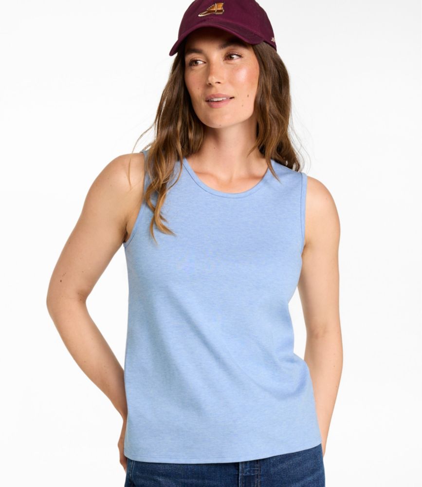Women's Pima Cotton Tee, Shell