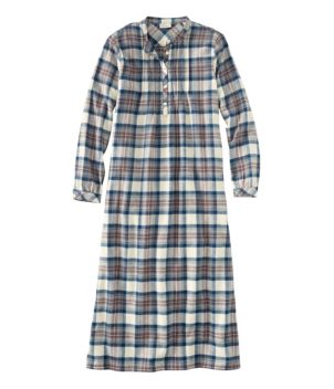 Women's Scotch Plaid Flannel Nightgown