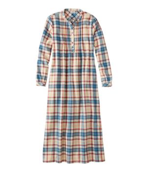 Women's Scotch Plaid Flannel Nightgown