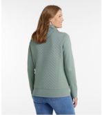 Women's Quilted Full-Zip Sweatshirt