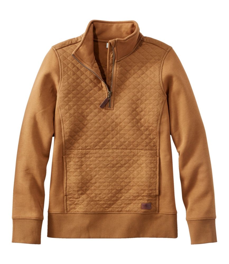 Ll bean womens quilted quarter zip hotsell