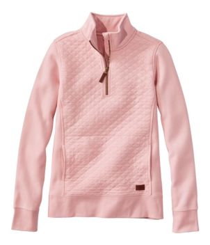 Women's Quilted Quarter-Zip Pullover