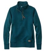 Women's Quilted Quarter-Zip Pullover