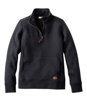 Women's Quilted Quarter-Zip Pullover