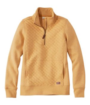 Women's Quilted Quarter-Zip Pullover
