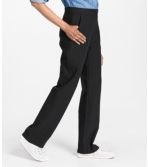 Women's Perfect Fit Pants, Fleece-Backed Straight-Leg