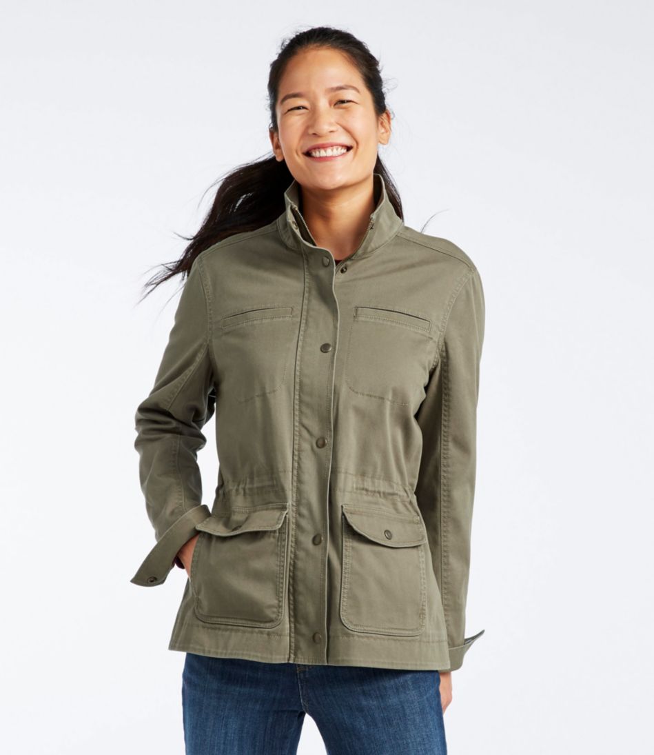 Women s Classic Utility Jacket Womens jackets casual Outerwear