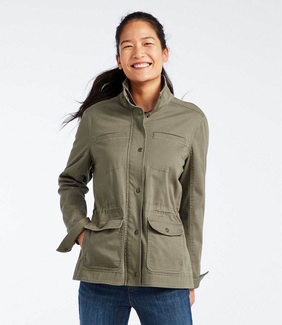 Women S Classic Utility Jacket Flannel Lined