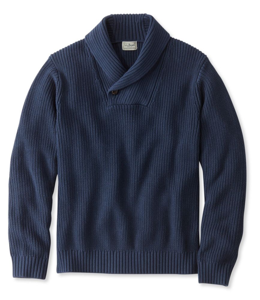 mens shawl collar sweatshirt