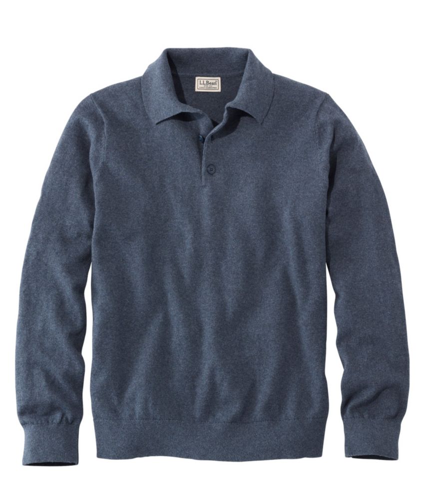 men's polo pullover sweater
