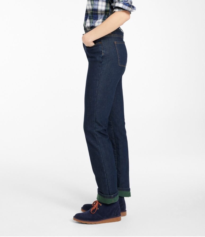 natural reflections fleece lined jeans