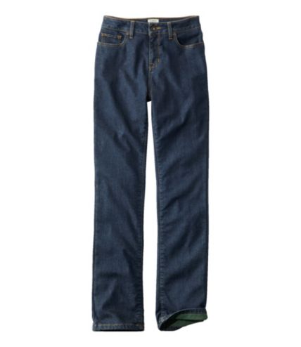 Men's Double L® Jeans, Classic Fit, Fleece-Lined at L.L. Bean