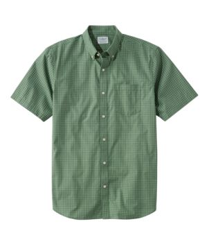 Men's Wrinkle-Free Kennebunk Sport Shirt, Traditional Fit Short-Sleeve Check