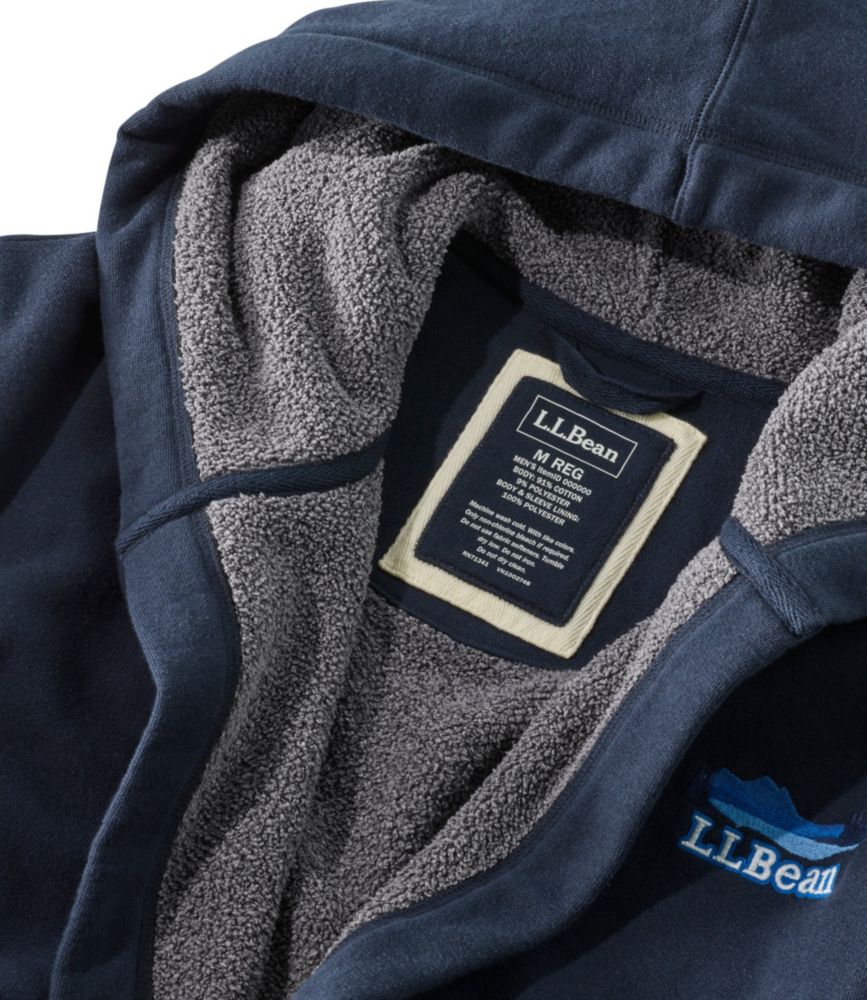 ll bean sherpa lined hoodie