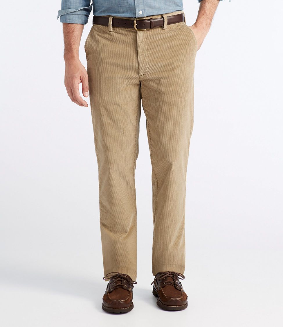 Men's Elasticated Waist Pull On Cord Trousers