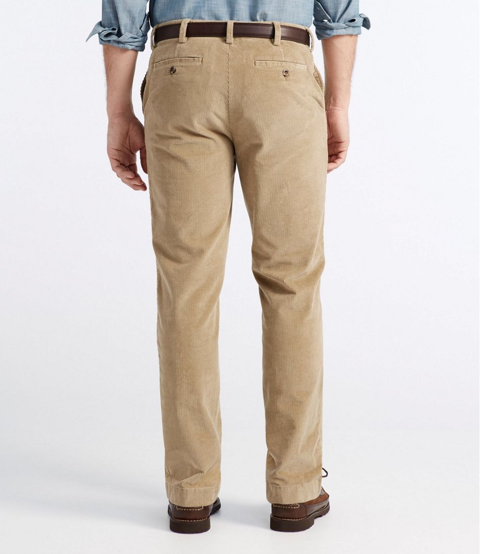 Men's L.L.Bean Stretch Country Corduroy Pants, Classic Fit, Plain Front ...
