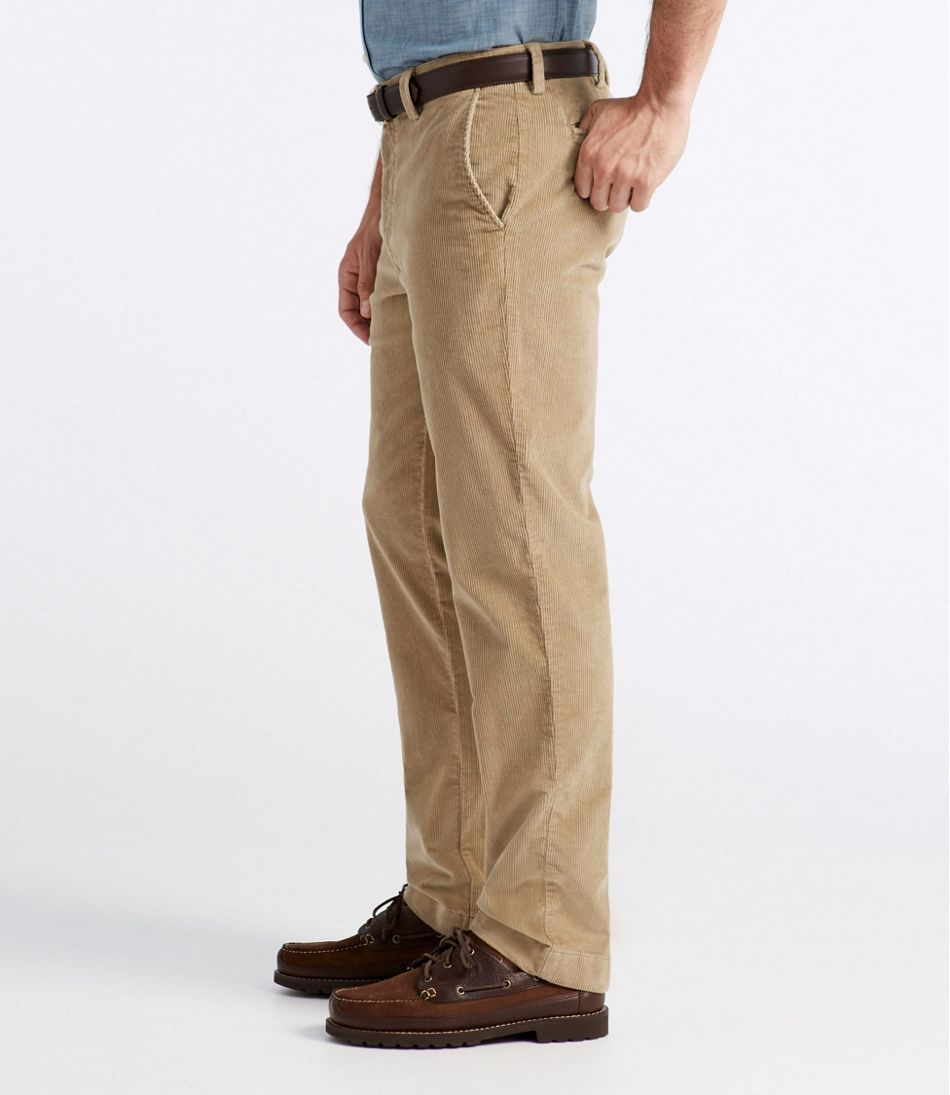 Men's L.L.Bean Stretch Country Corduroy Pants, Classic Fit Plain 