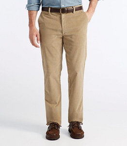 Men's L.L.Bean Stretch Country Corduroy Pants, Classic Fit Plain-Front