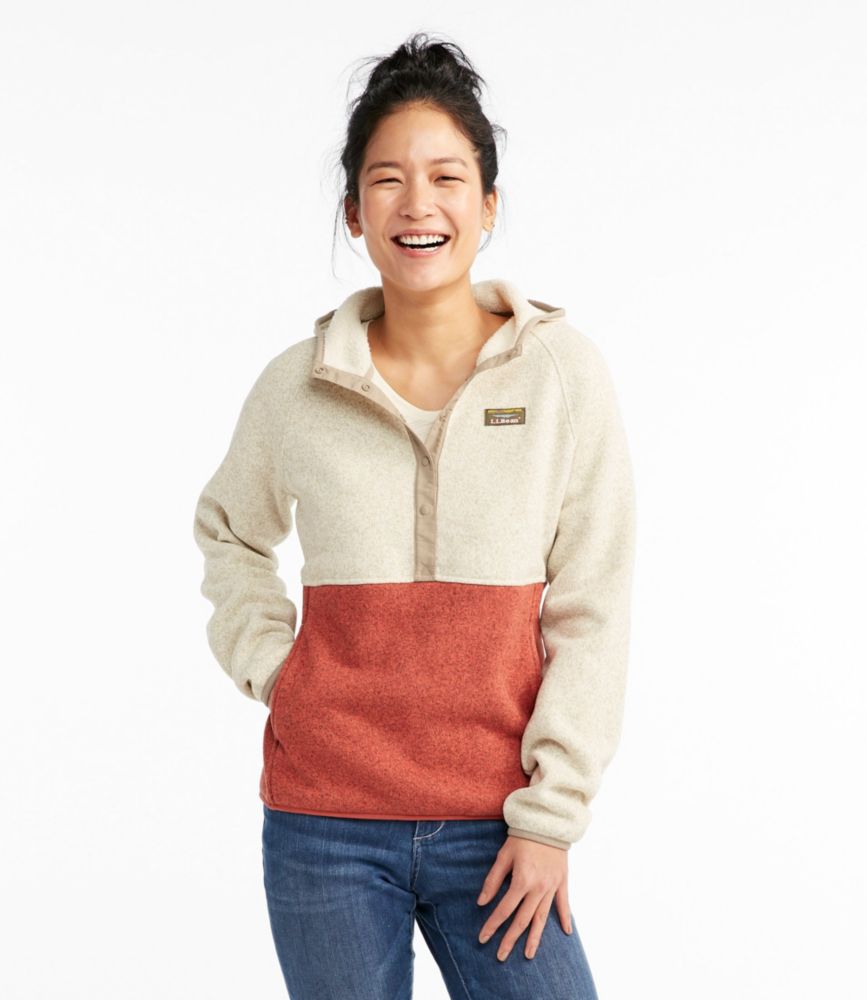 ll bean womens sherpa lined hoodie