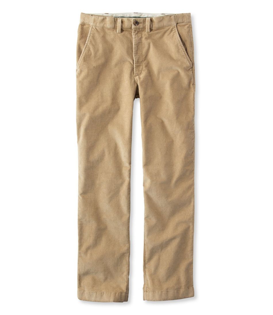 Men's L.L.Bean Stretch Country Corduroy Pants, Natural Fit, Plain Front, Hidden Comfort