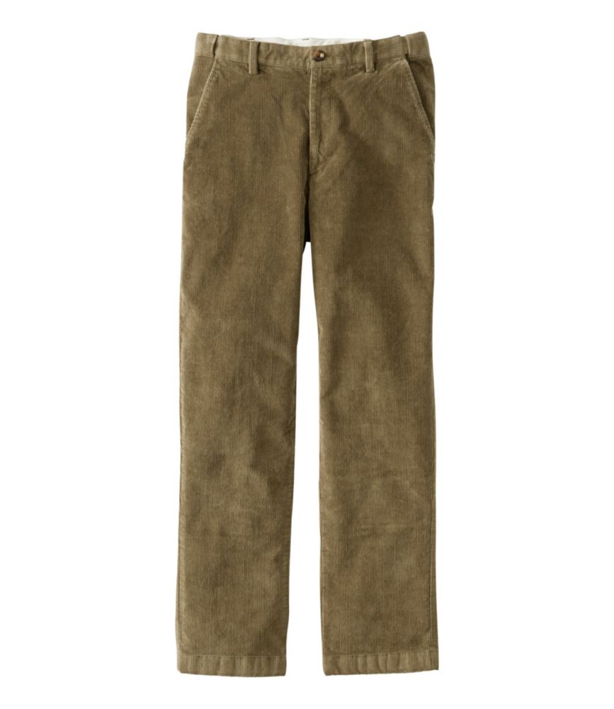 Men's L.L.Bean Stretch Country Corduroy Pants, Natural Fit, Plain Front, Hidden Comfort, Antique Olive, small image number 1