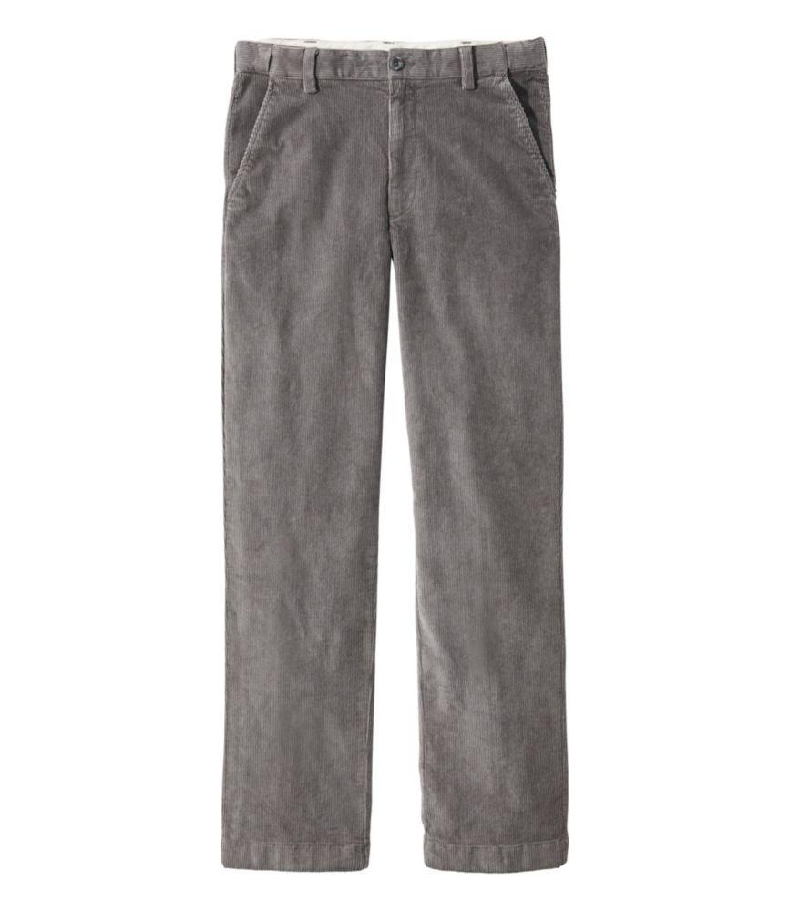 Men's L.L.Bean Stretch Country Corduroy Pants, Natural Fit, Plain Front, Hidden Comfort, Asphalt, small image number 1