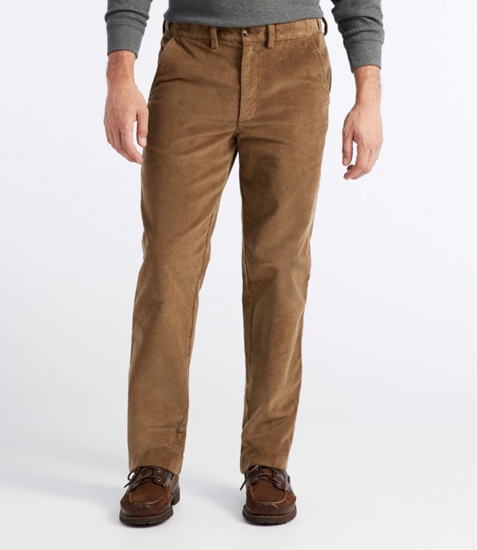 Brown Comfort Fit Stretch Pants