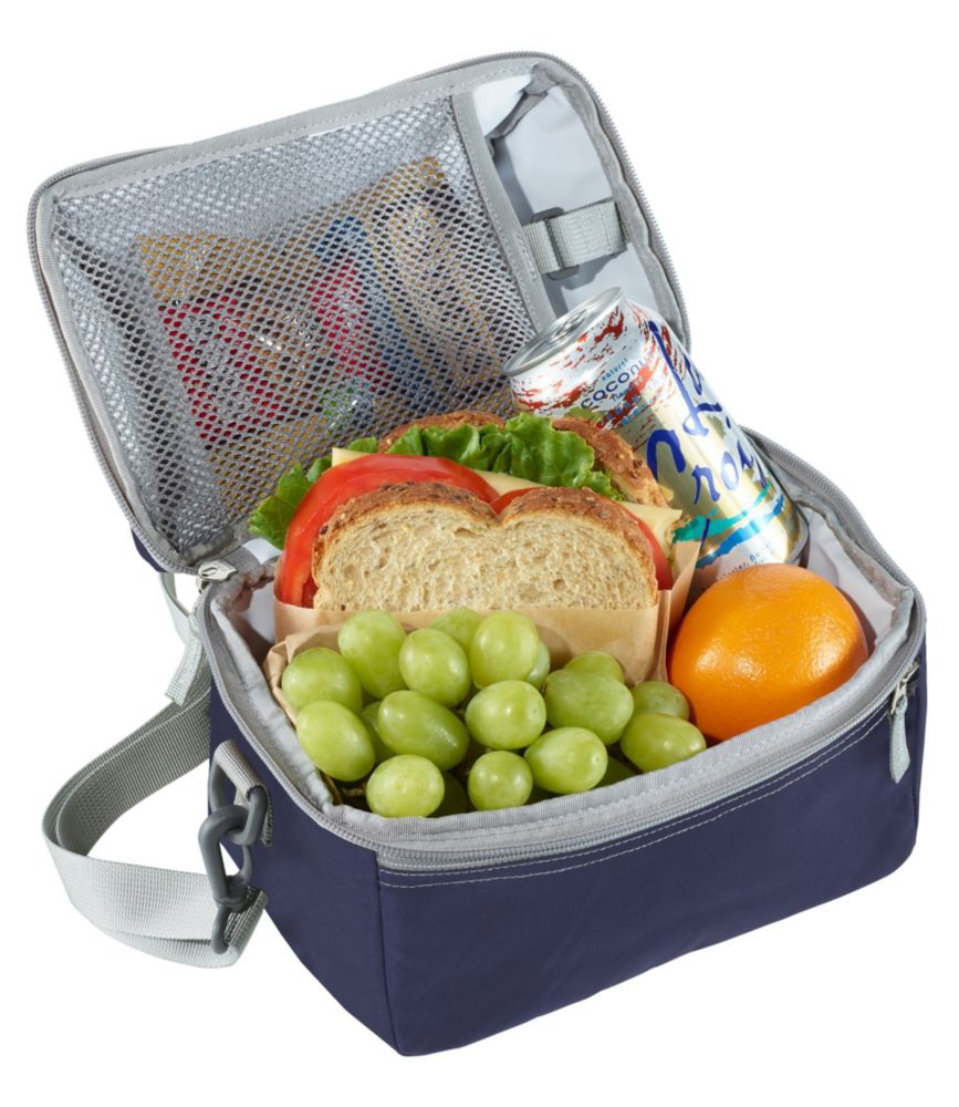 Flip-Top Lunch Box, Black, small image number 4